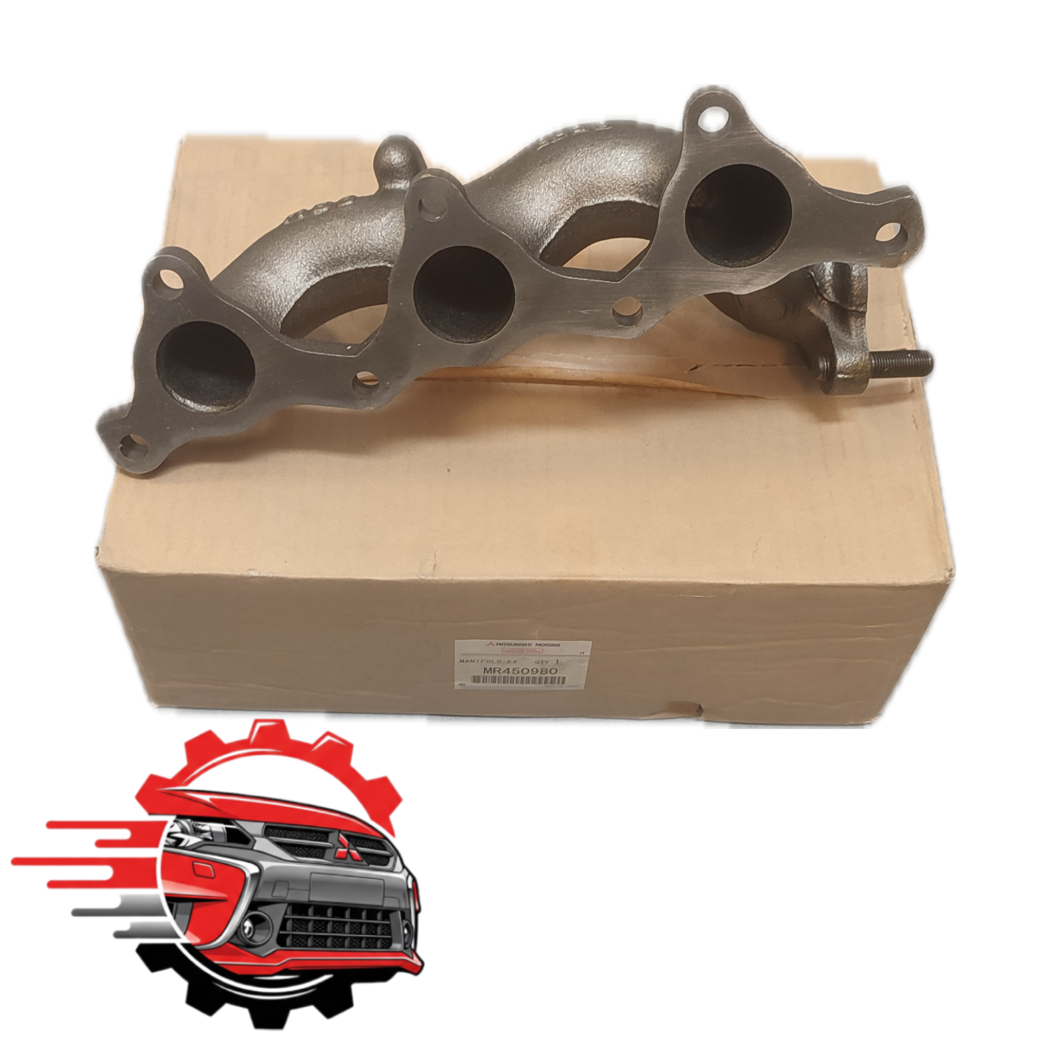 چدنی اگزوز  پاجرو 3500cc بهمن سمت راست اصلی پاجرو نسل 3